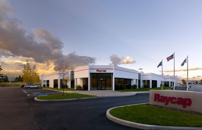 Raycap factory in Post Falls, Idaho Raycap factory in Post Falls, Idaho
