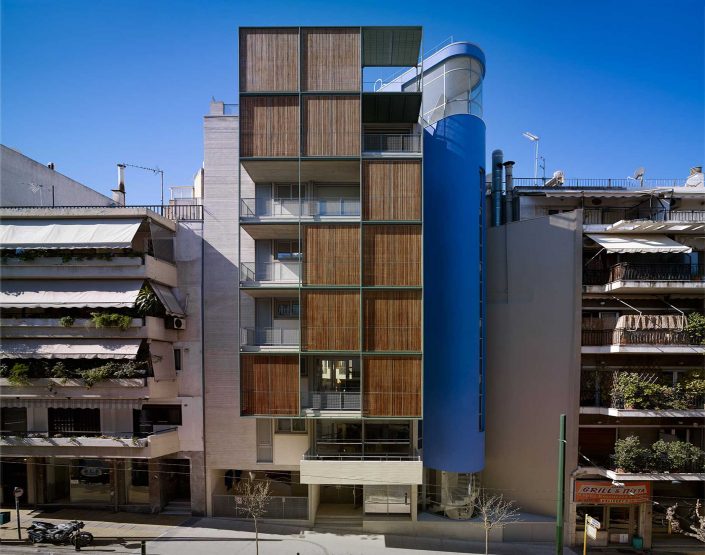 Athens Blue Building Athens Blue Building